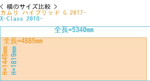 #カムリ ハイブリッド G 2017- + X-Class 2018-